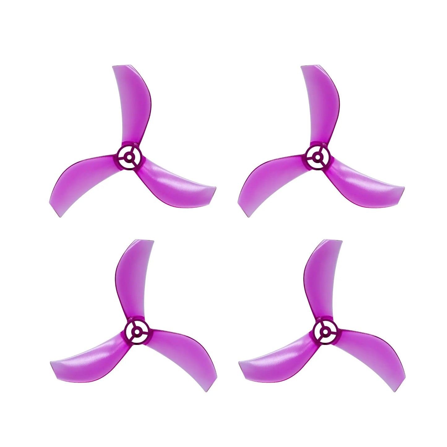 NewBeeDrone Azi (Tri-Blade) Micro Propellers 40mm - 1.0mm Shaft (4CCW+4CW)