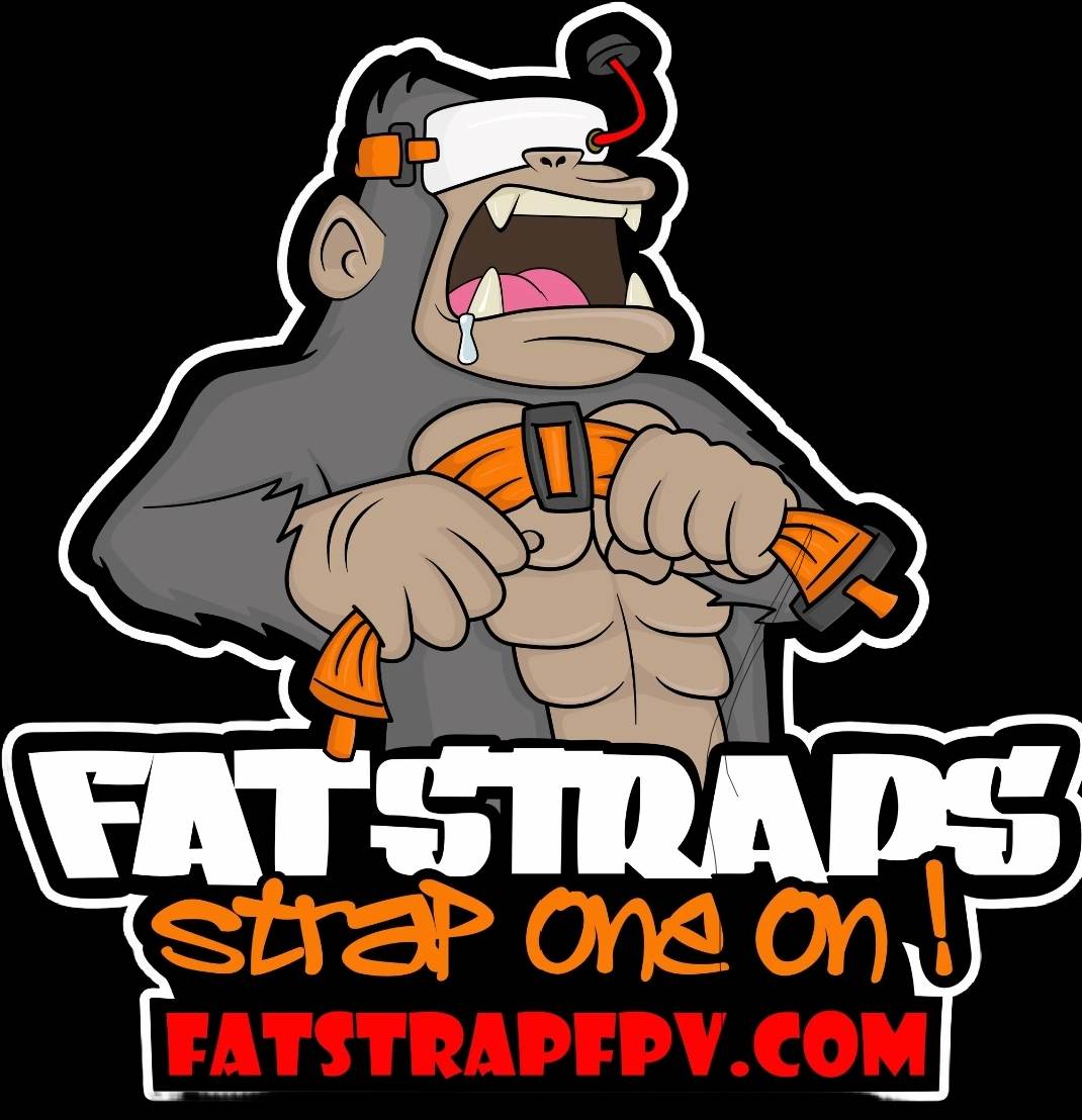 Rip for Autism Goggle battery strap for HDZero, DJI v1/v2, Fatshark HD Dominator / Walksnail