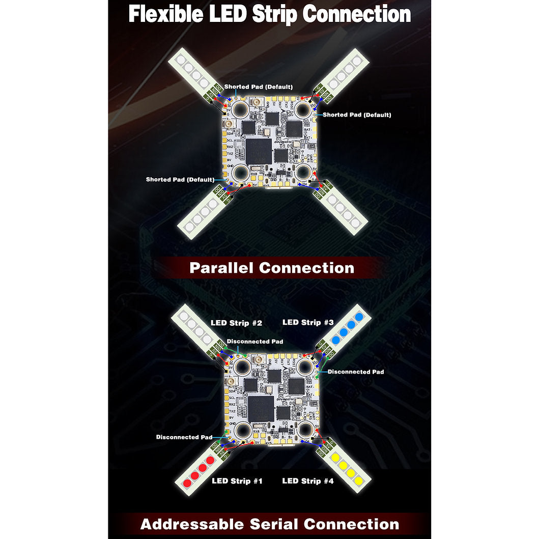HDZero Halo Mini Flight Controller (MPU6000)