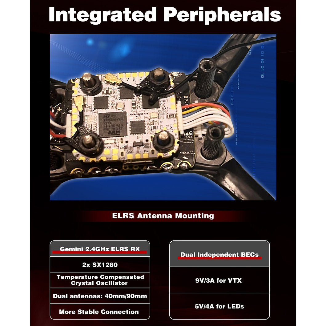 HDZero Halo Mini Flight Controller (MPU6000)