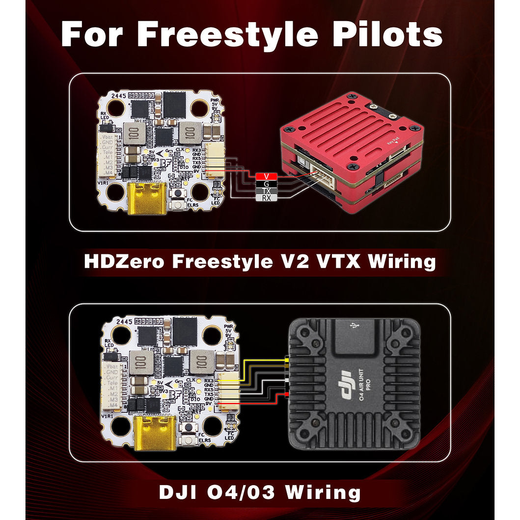 HDZero Halo Mini Flight Controller (MPU6000)