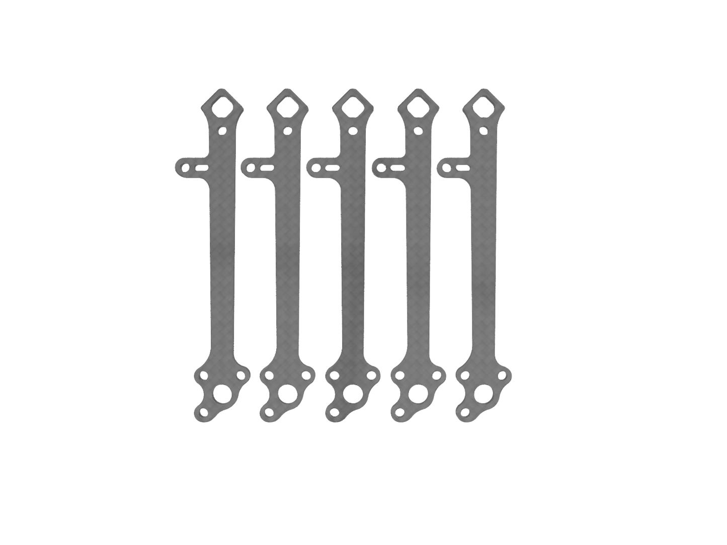 DinDrones OZR-5X - set of arms (5pcs)