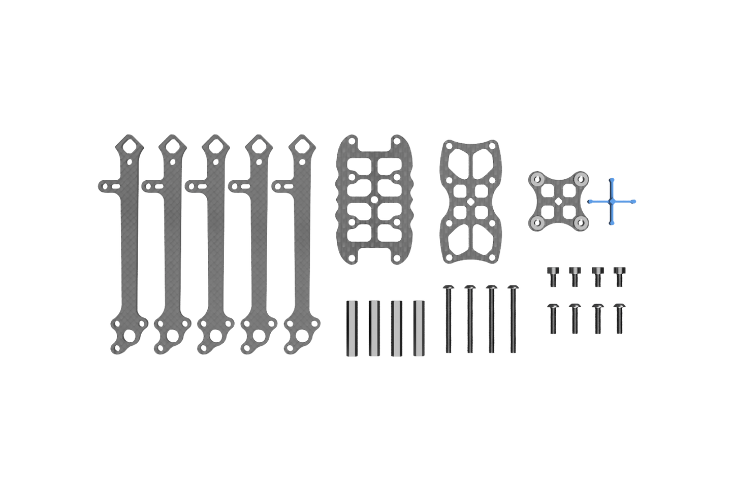 DinDrones OZR-5X - 5" racing frame