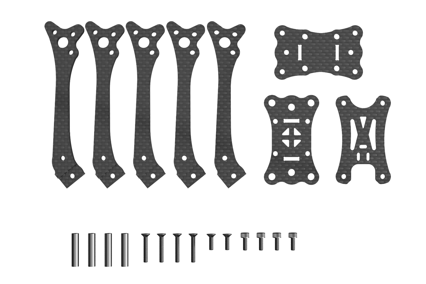 DinDrones Typhon - 5" racing frame