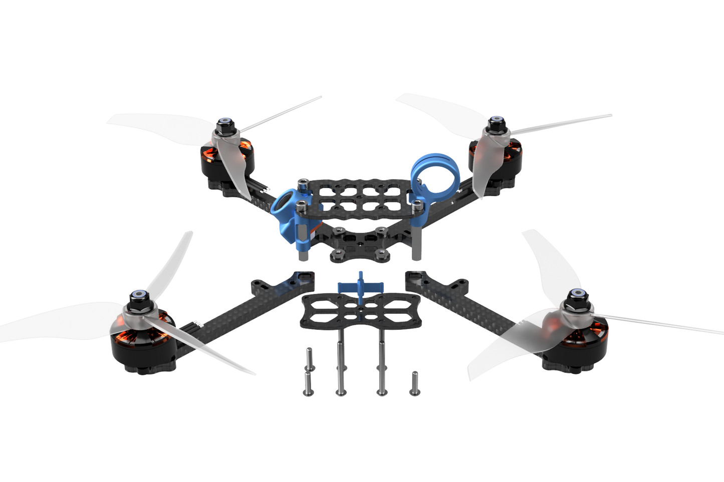 DinDrones OZR-5X - 5" racing frame