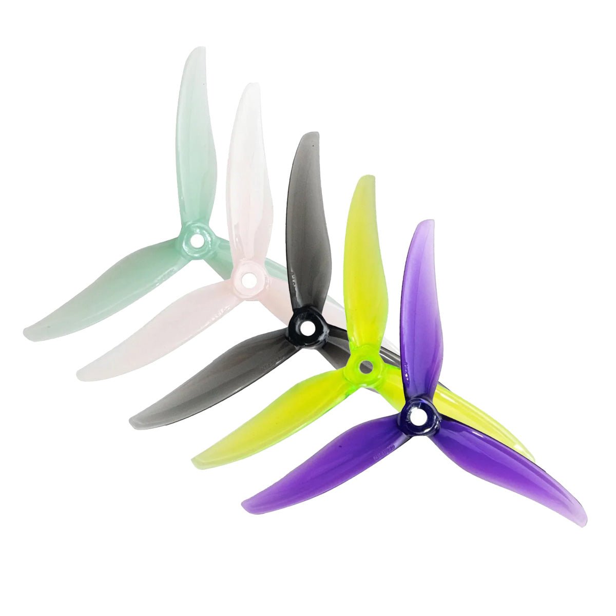 Gemfan Fury 5131-3 Tri-Blade Propellers (4 Pack) - Choose Color