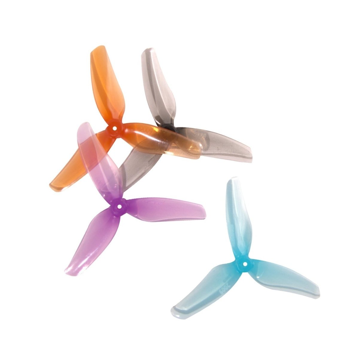 Gemfan Hurricane 2009-3 / 2" Tri-Blade FPV Drone Props for 1.5mm Shaft (8 Pack) - Choose Color