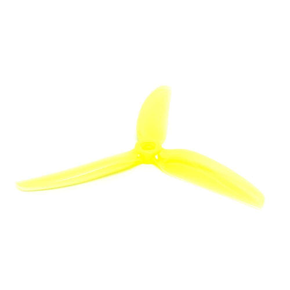 HQ Prop V2S 5x4.3x3 5043-3 / 5" Tri-Blade FPV Drone Freestyle Props (4 Pack) - Choose Color