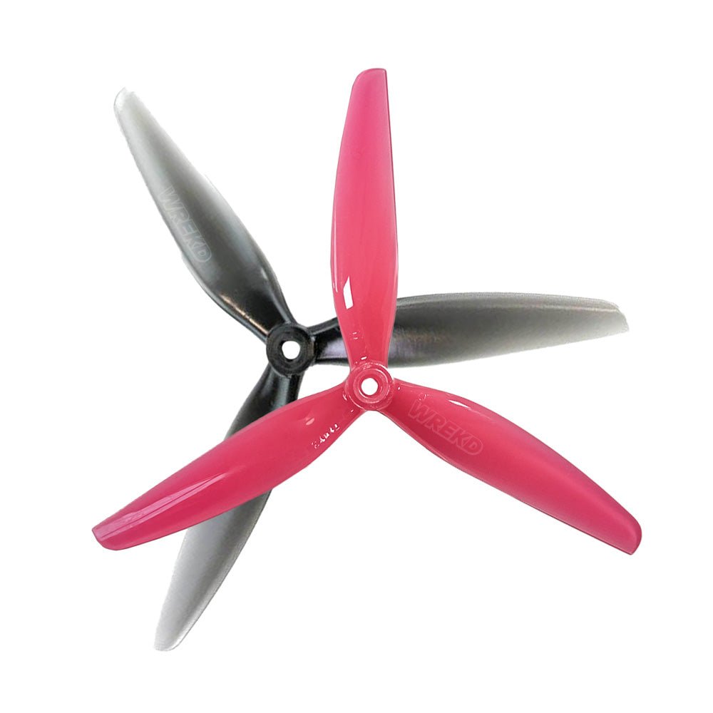 HQ Prop Durable 7040-3 / 7" 7x4x3 Tri-Blade Spec FPV Drone Racing Props (4 Pack) - Choose Color