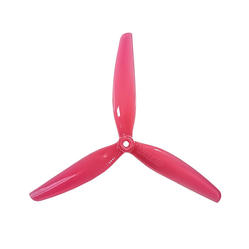 HQ Prop Durable 7040-3 / 7" 7x4x3 Tri-Blade Spec FPV Drone Racing Props (4 Pack) - Choose Color