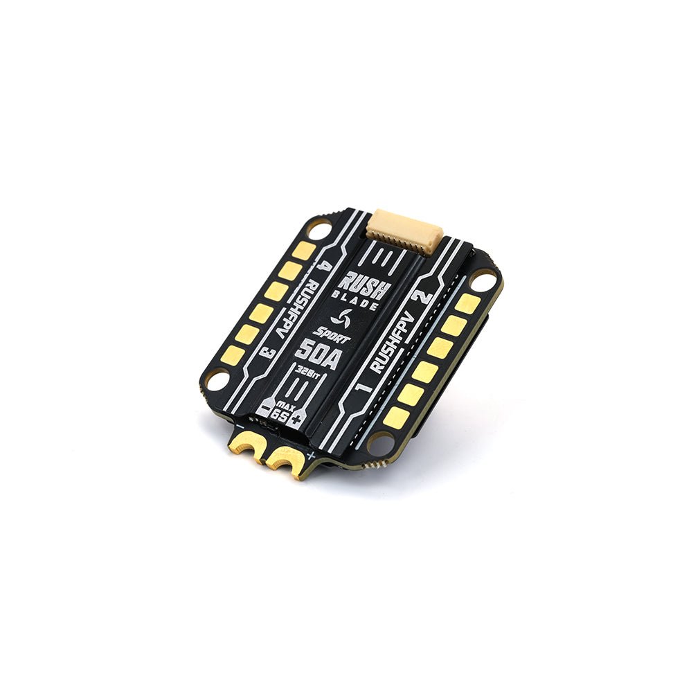 RUSHFPV Blade Sport 50A 30x30 F4 3-6S 4-in-1 24-128k ESC