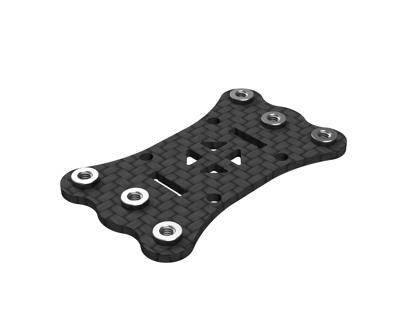DinDrones Typhon V7 T700 - plates