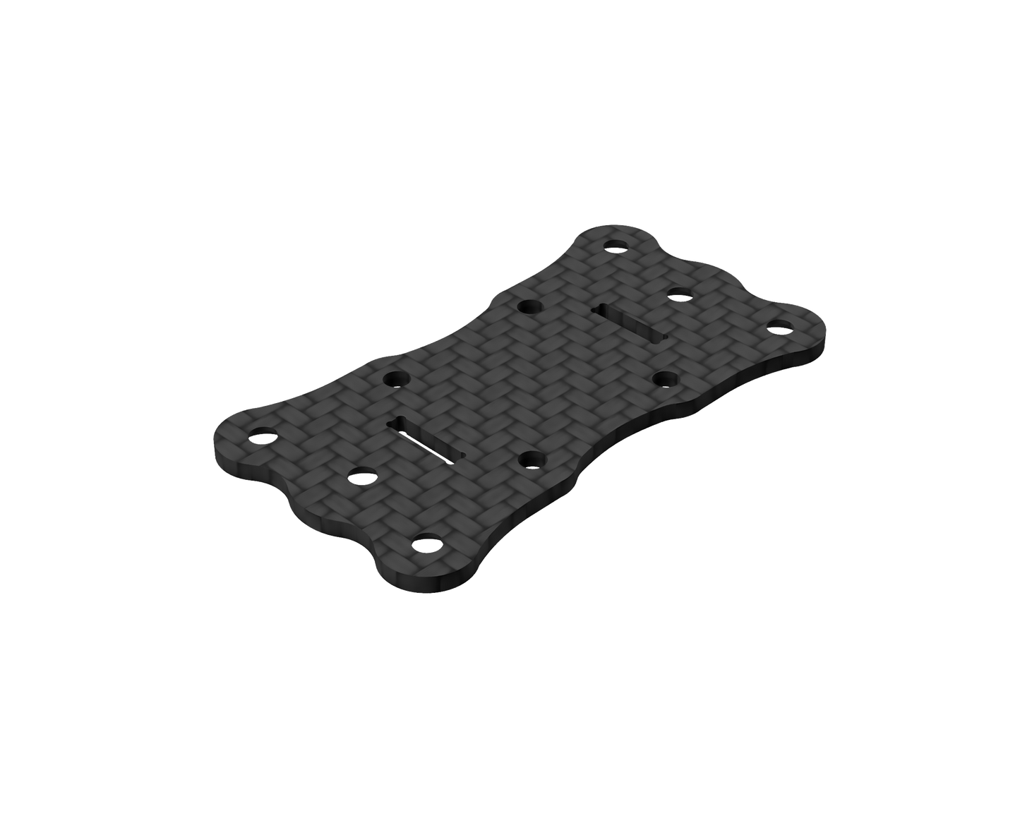 DinDrones Typhon V7 T700 - plates