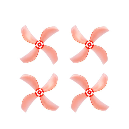 NewBeeDrone Azi (Quad Blade) Micro Propellers 31mm -0.8mm Shaft (4CCW+4CW)