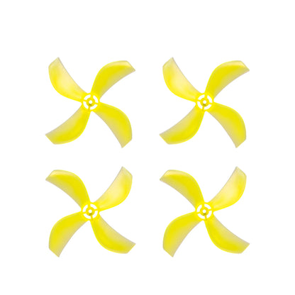 NewBeeDrone Azi (Quad Blade) Micro Propellers 31mm -0.8mm Shaft (4CCW+4CW)