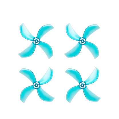 NewBeeDrone Azi (Quad Blade) Micro Propellers 31mm -0.8mm Shaft (4CCW+4CW)