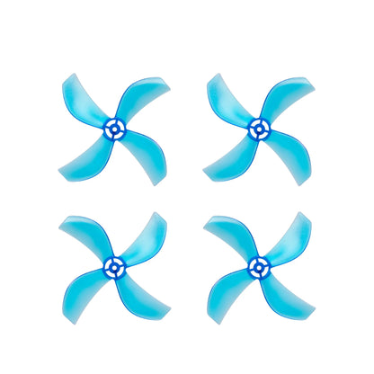 NewBeeDrone Azi (Quad Blade) Micro Propellers 31mm -0.8mm Shaft (4CCW+4CW)