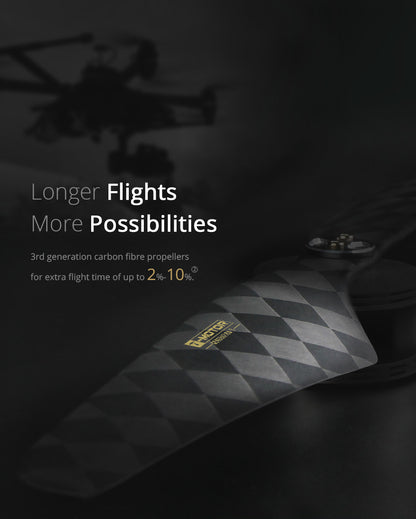 NS17*5.8 UAV Carbon Fiber Propellers - Longer Flight Time image 1