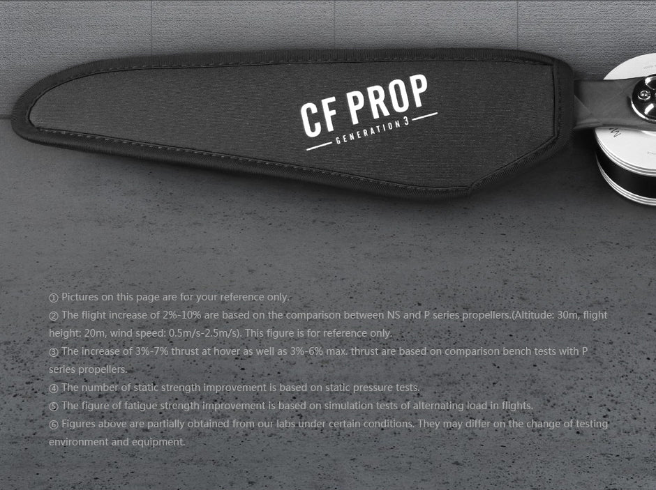 NS17*5.8 UAV Carbon Fiber Propellers - Longer Flight Time image 8