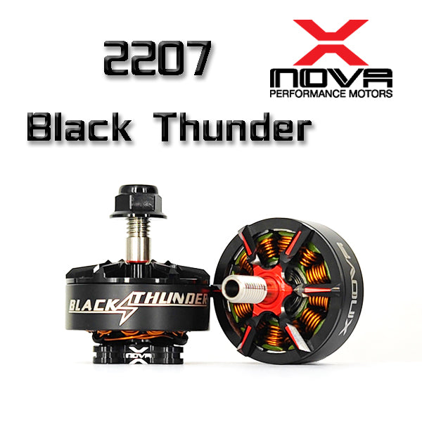 Xnova Black Thunder 2207-2100Kv Racing Motor Combo 4 Pcs. – DinDrones