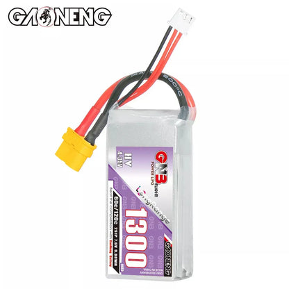 GNB 1300MAH 7.6V HV 2S 60C 120C HV XT60 LiPo Battery