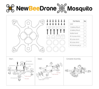 NewBeeDrone Mosquito Frame