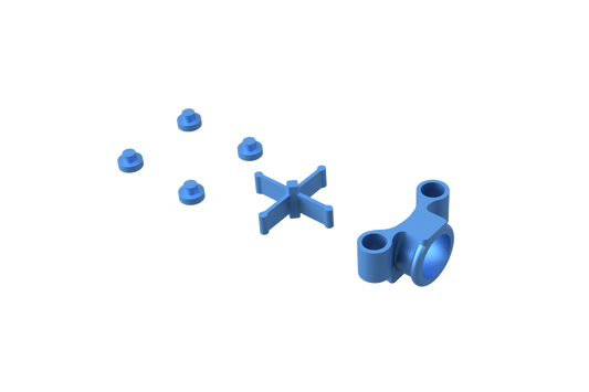 DinDrones OZR-5X - Misc TPU parts