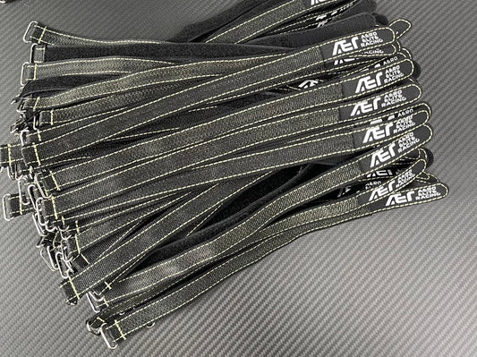 DinDrones AER 20x350mm Full Kevlar Battery Strap with metal buckle