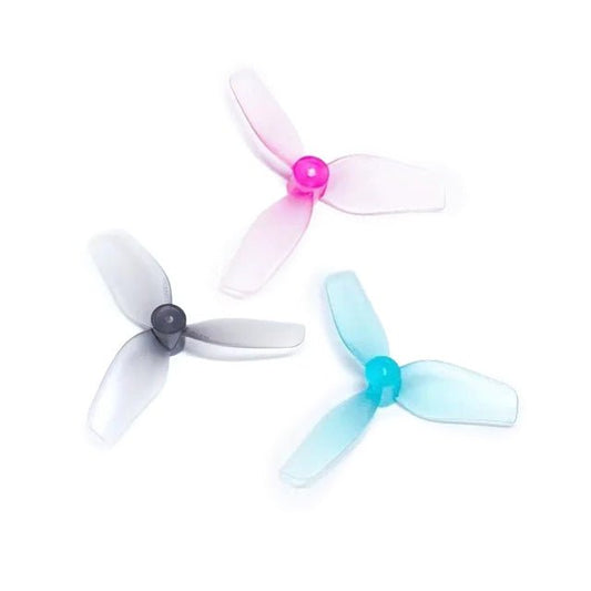 HQ Prop Ultralight 1211-3 / 1.2" 31mm Tri-Blade Micro / Whoop Props for 1mm Shaft (4 Pack) - Choose Color