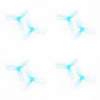 HQ Prop Ultralight 1211-3 / 1.2" 31mm Tri-Blade Micro / Whoop Props for 1mm Shaft (4 Pack) - Choose Color