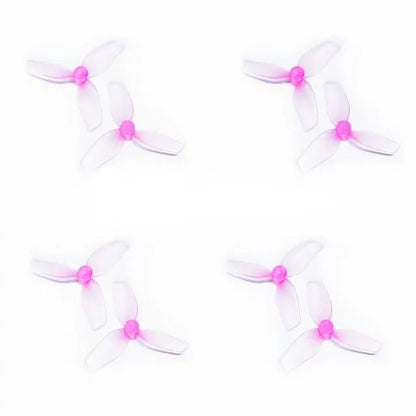 HQ Prop Ultralight 1211-3 / 1.2" 31mm Tri-Blade Micro / Whoop Props for 1mm Shaft (4 Pack) - Choose Color