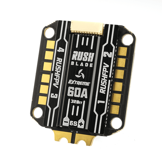 RUSHFPV Blade Extreme 60A 32Bit 3-6S 128kHz 30x30 4in1 ESC