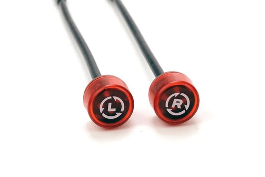 RUSHFPV Cherry 5.8GHz Antenna w/ Extended Length / SMA Straight Connector (2 Pack) - Choose Polarization